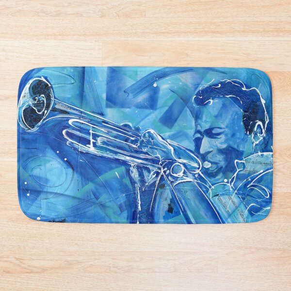 Item preview, Blue Trumpet Man designed and sold by Everett  Spruill.