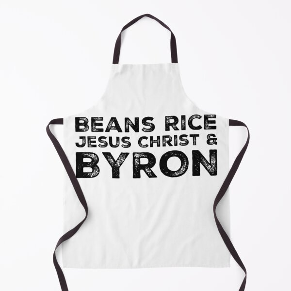 Item preview, Beans Rice Jesus Christ and Byron designed and sold by Katherine Winner.