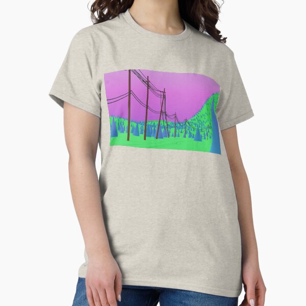Lineheight Abstract Classic T-Shirt