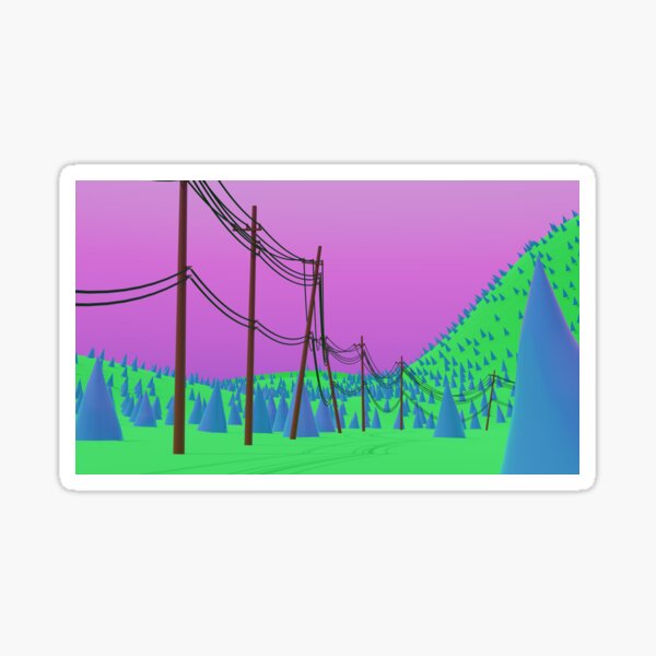 Lineheight Abstract Sticker
