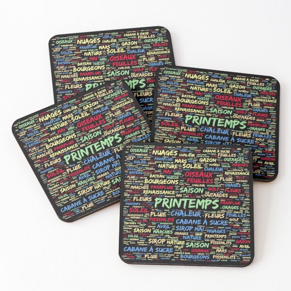 Item preview, Spring ... (colors ...) Words. designed and sold by AtelierFafard.