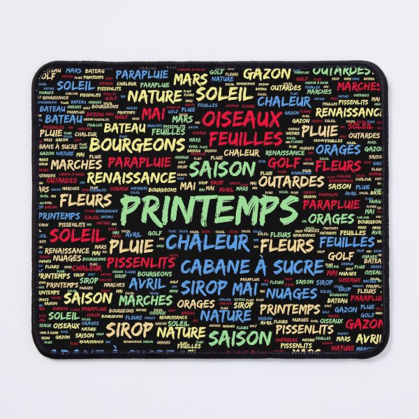 Item preview, Spring ... (colors ...) Words. designed and sold by AtelierFafard.