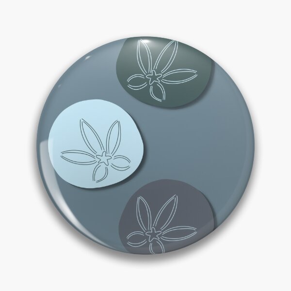 Item preview, Blue, Grey, and Green Sand dollar  designed and sold by Krystal  Thomas.