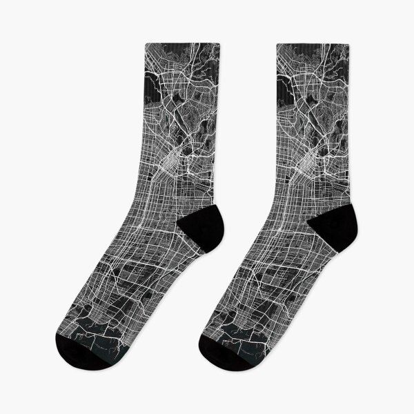 Item preview, Los Angeles City Map of California, USA - Dark designed and sold by deMAP.
