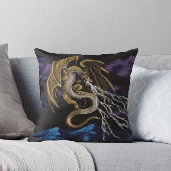 Item preview, Golden Lightening Dragon designed and sold by theartofdeb.