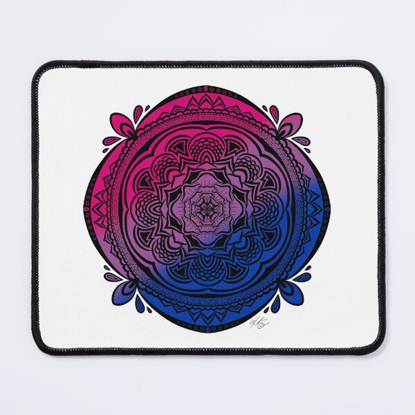 Item preview, Bi Mandala- Black Outline designed and sold by KEArtwork.