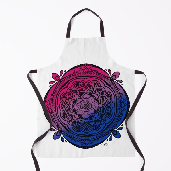 Item preview, Bi Mandala- Black Outline designed and sold by KEArtwork.