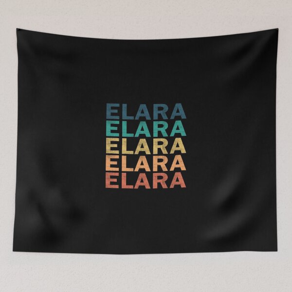 Item preview, Elara Name T Shirt - Elara Vintage Retro Elara Name Gift Item Tee designed and sold by mackpatsy.