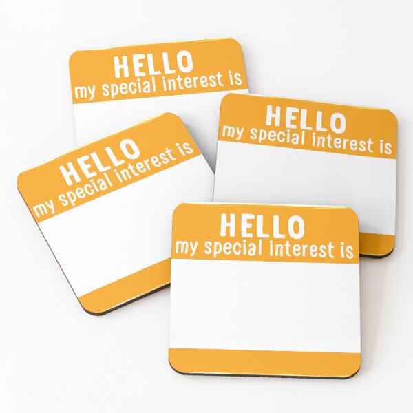 Item preview, Hello My Special Interest Is - Orange designed and sold by O1RSH.