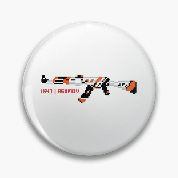 Item preview, AK47 ASIIMOV 8BIT PIXELATED   designed and sold by HitThePrints2.