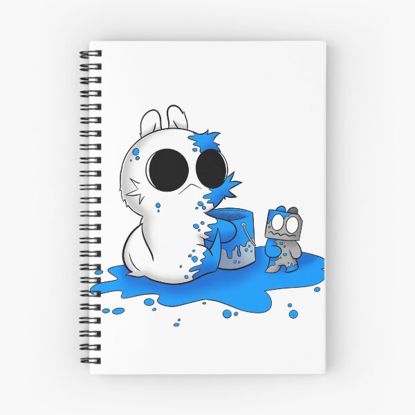 Item preview, Drawcember 4 of 31 - Bip and Bako got into some paint. designed and sold by GibThom.