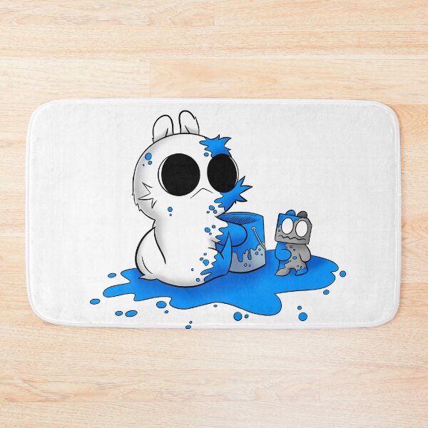 Item preview, Drawcember 4 of 31 - Bip and Bako got into some paint. designed and sold by GibThom.