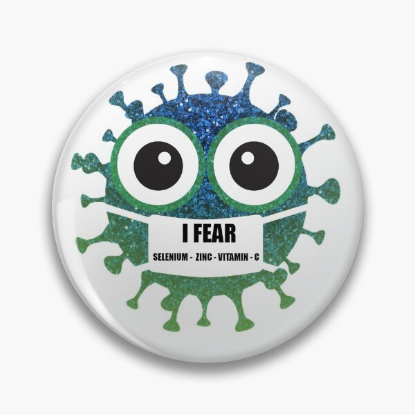 Item preview, Virus Bug Fears Natural Supplements designed and sold by ArtCollectables.