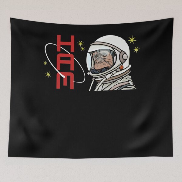 Item preview, Ham the Space Chimpanzee Classic designed and sold by KimberlyHild.