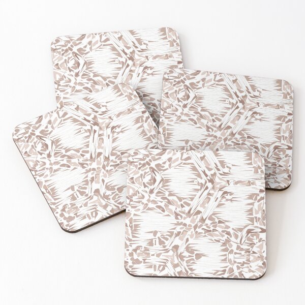 Item preview, Beige Cutouts Abstract designed and sold by Gingezel.