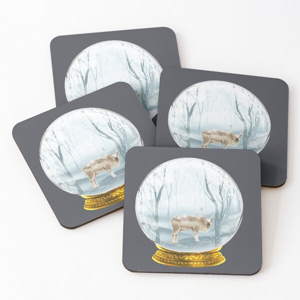 Item preview, Snow Globe (Deer) designed and sold by MyriadCrafts.