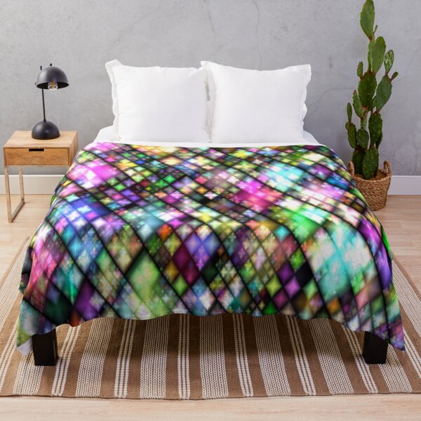 Item preview, Misty Colored Lights Abstract Geometric designed and sold by Gingezel.