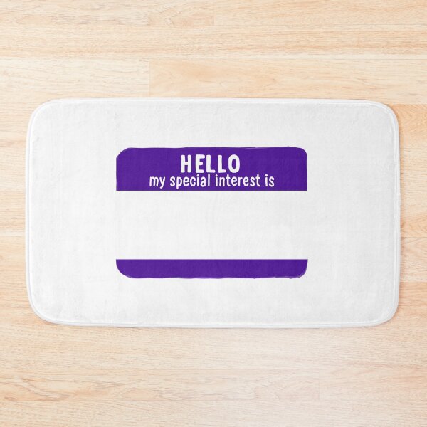 Item preview, Hello My Special Interest Is - Purple designed and sold by O1RSH.