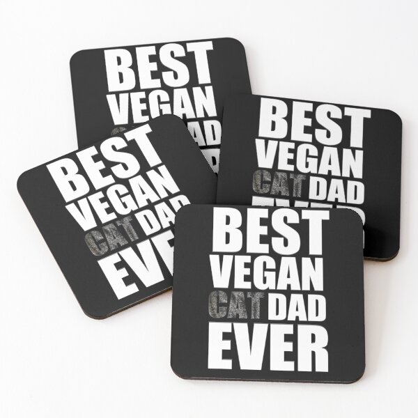 Item preview, Best Vegan Cat Dad Ever designed and sold by StoreRahhal.