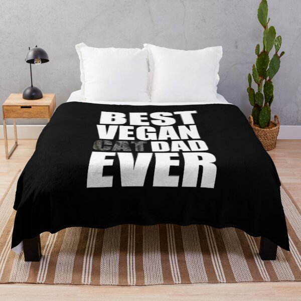 Item preview, Best Vegan Cat Dad Ever designed and sold by StoreRahhal.
