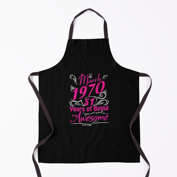 Item preview,  Womens March 1970 51st Birthday Gift 51 Years Of Being Awesome designed and sold by BartonKenyon.