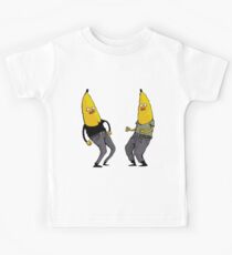 bananas in regular clothing Kids Tee