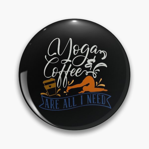 Item preview, Yoga And Coffee Are All I Need designed and sold by FOX1999-Design.