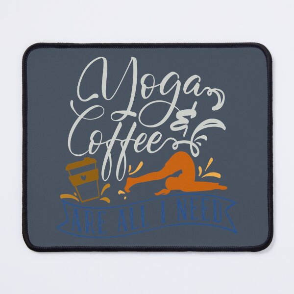 Item preview, Yoga And Coffee Are All I Need designed and sold by FOX1999-Design.