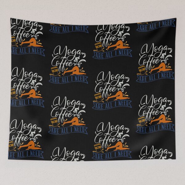 Item preview, Yoga And Coffee Are All I Need designed and sold by FOX1999-Design.
