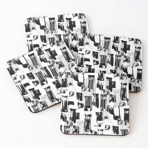Item preview, Black and White Handmade Stripes designed and sold by Carolina Diaz.