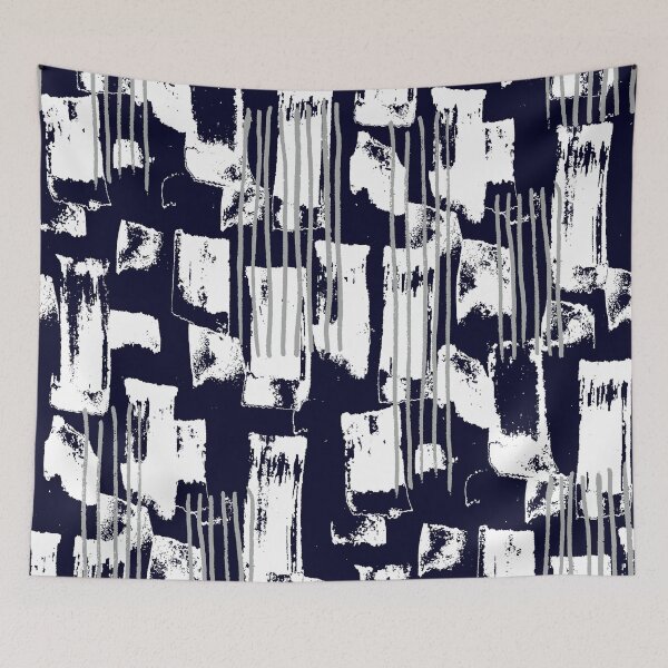 Item preview, Black Handmade Stripes designed and sold by Carolina Diaz.