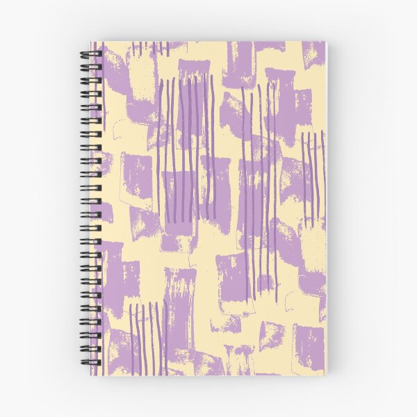 Item preview, Lilac and Yellow Handmade Stripes designed and sold by Carolina Diaz.