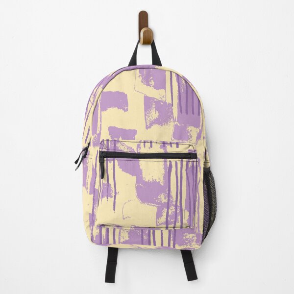 Item preview, Lilac and Yellow Handmade Stripes designed and sold by Carolina Diaz.