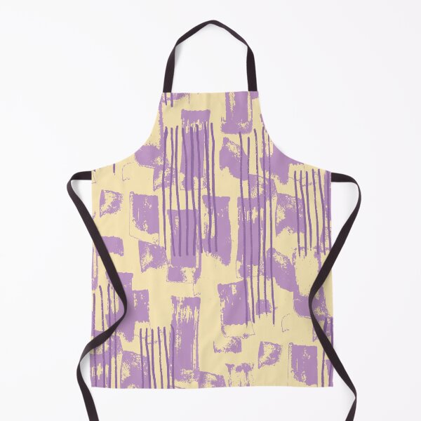 Item preview, Lilac and Yellow Handmade Stripes designed and sold by Carolina Diaz.