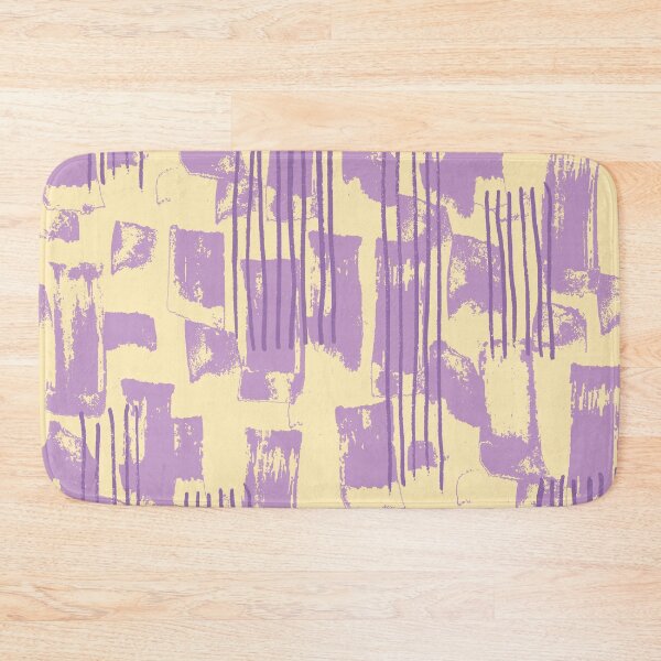 Item preview, Lilac and Yellow Handmade Stripes designed and sold by Carolina Diaz.