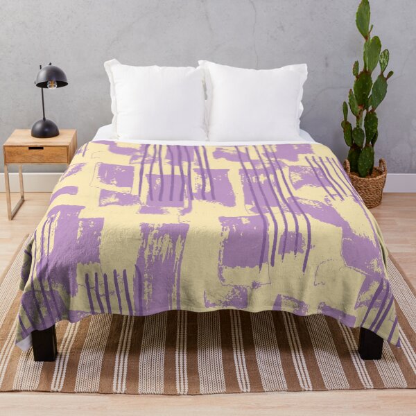 Item preview, Lilac and Yellow Handmade Stripes designed and sold by Carolina Diaz.