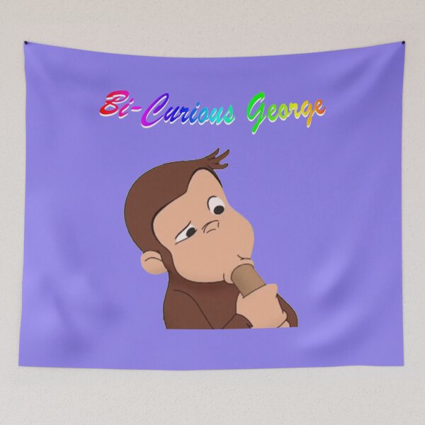 Item preview, Bi-Curious George   designed and sold by RunolfsdottirEs.