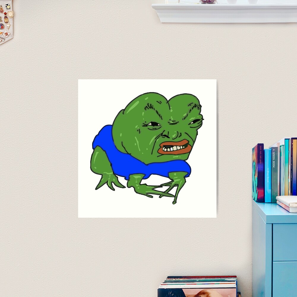 Pepe the Angry Frog