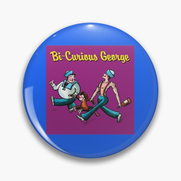 Item preview, Bi-Curious George - Book Cover Art   designed and sold by RunolfsdottirEs.