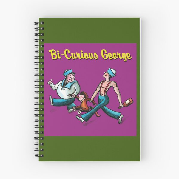 Item preview, Bi-Curious George - Book Cover Art   designed and sold by RunolfsdottirEs.