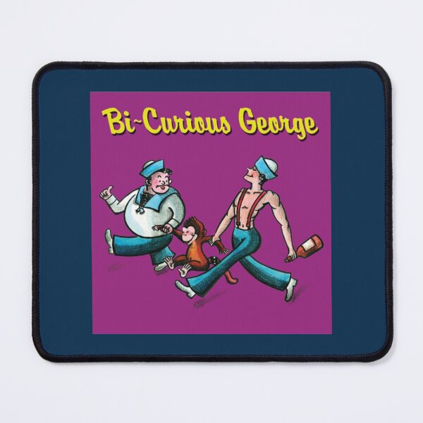 Item preview, Bi-Curious George - Book Cover Art designed and sold by RunolfsdottirEs.