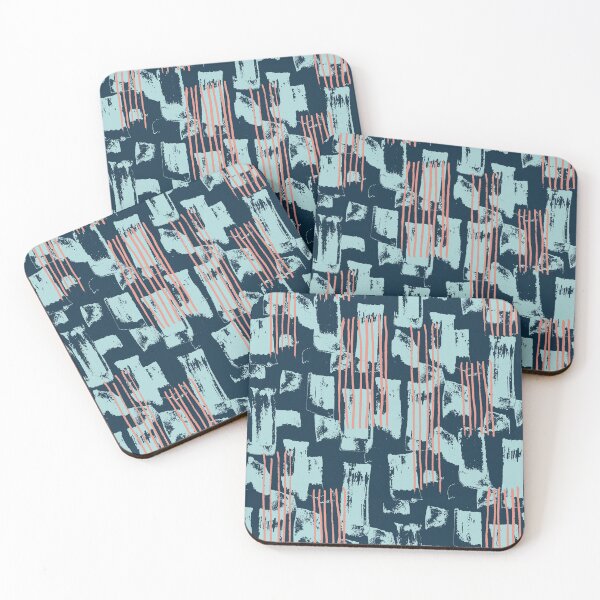 Item preview, Navy Handmade Stripes designed and sold by Carolina Diaz.