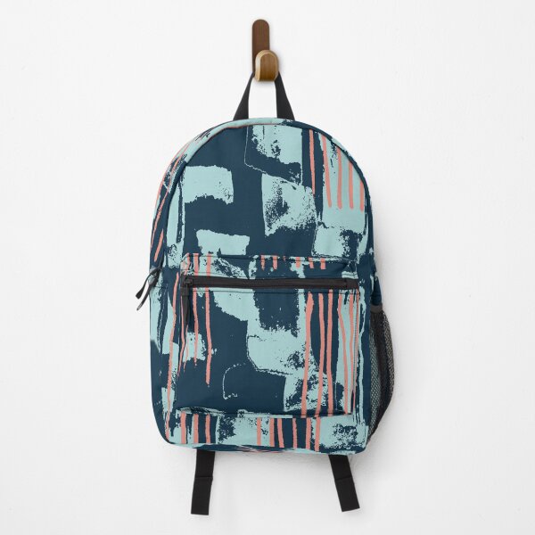 Item preview, Navy Handmade Stripes designed and sold by Carolina Diaz.