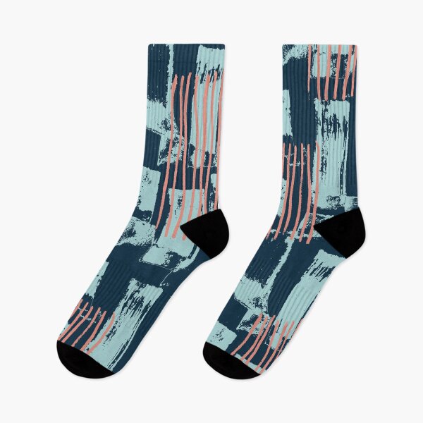 Item preview, Navy Handmade Stripes designed and sold by Carolina Diaz.