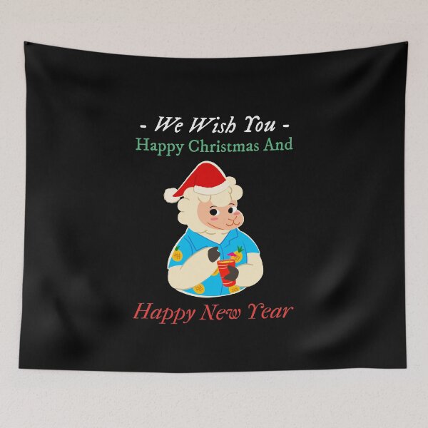 Item preview, We Wish You Happy Christmas And Happy New Year - Eighteenth Cute Christmas Pet | Merry Christmas designed and sold by Polariszero.