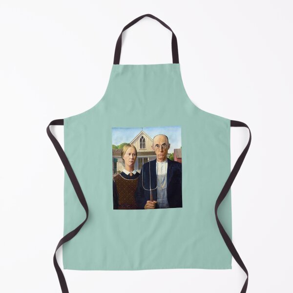 Item preview, Grant Wood's American Gothic (1930) designed and sold by Wanda Case.