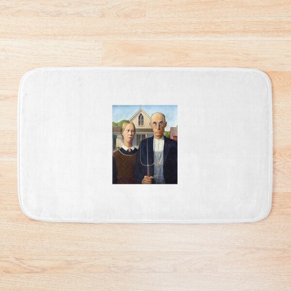 Item preview, Grant Wood's American Gothic (1930) designed and sold by Wanda Case.