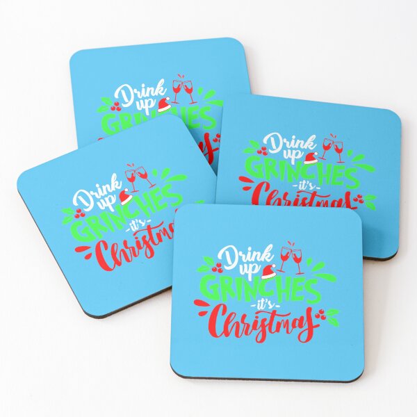 Item preview, Christmas Humor Drink up Grinches It's Christmas  designed and sold by RunolfsdottirEs.
