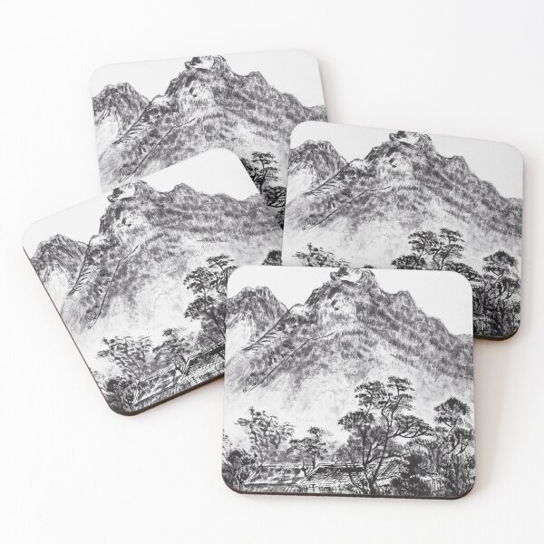 Item preview, Chinese Traditional Landscape Mountains - Chinese Traditional Landscape designed and sold by lodarohit.
