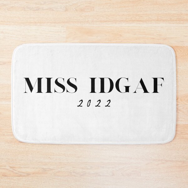 Item preview, MISS IDGAF , black designed and sold by imabbhey.